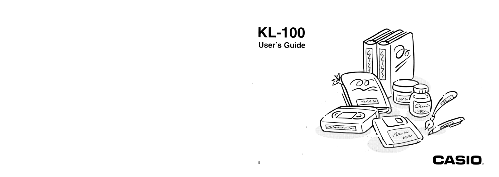 Casio KL-100 User Manual