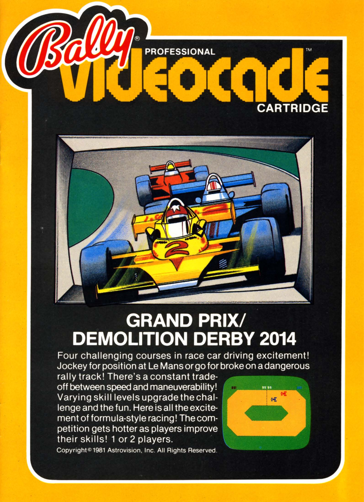 Astrovision Grand Prix   Demolition Derby User guide