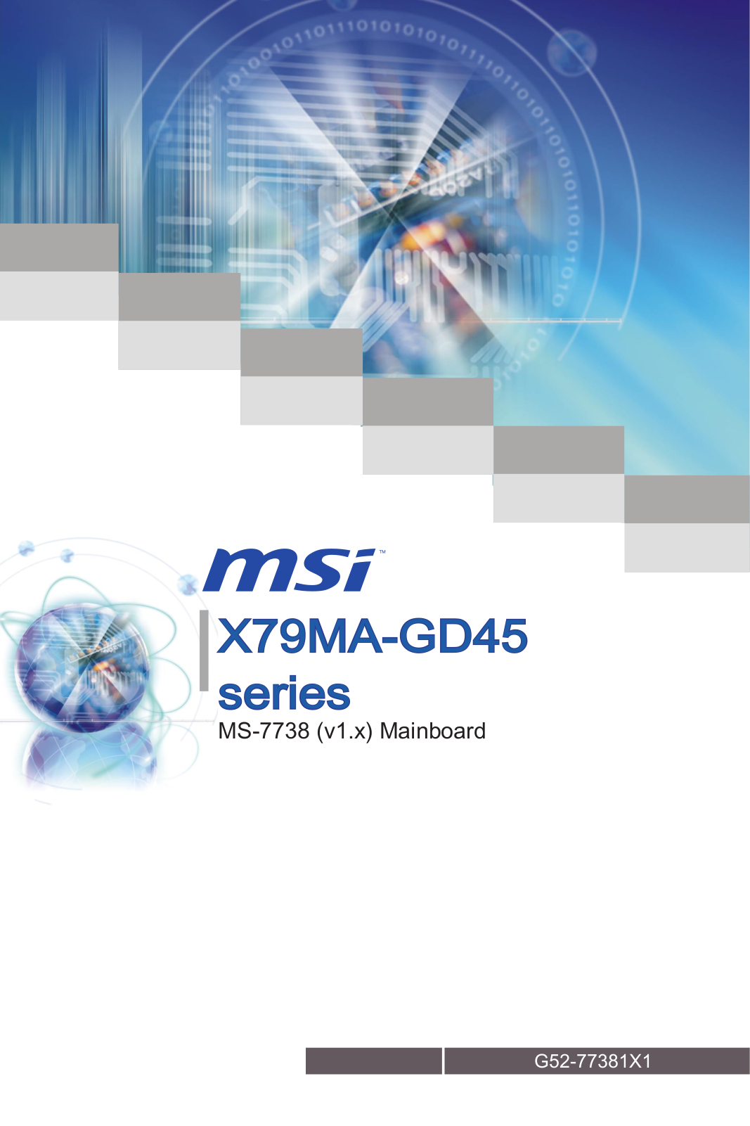 MSI X79MA-GD45 User Manual