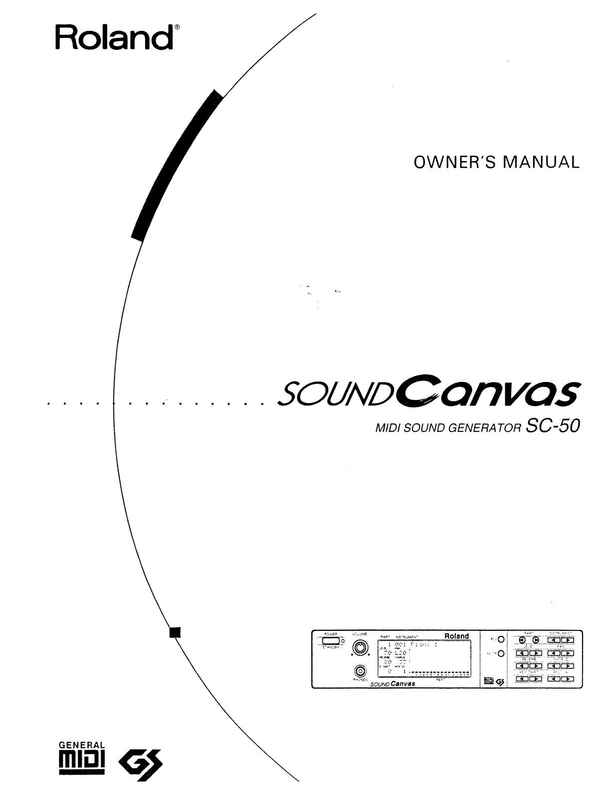 Roland Corporation SC-50 Owner's Manual