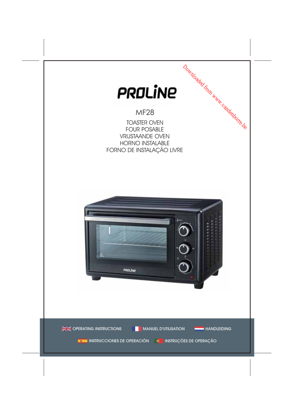 PROLINE MF28 User Manual