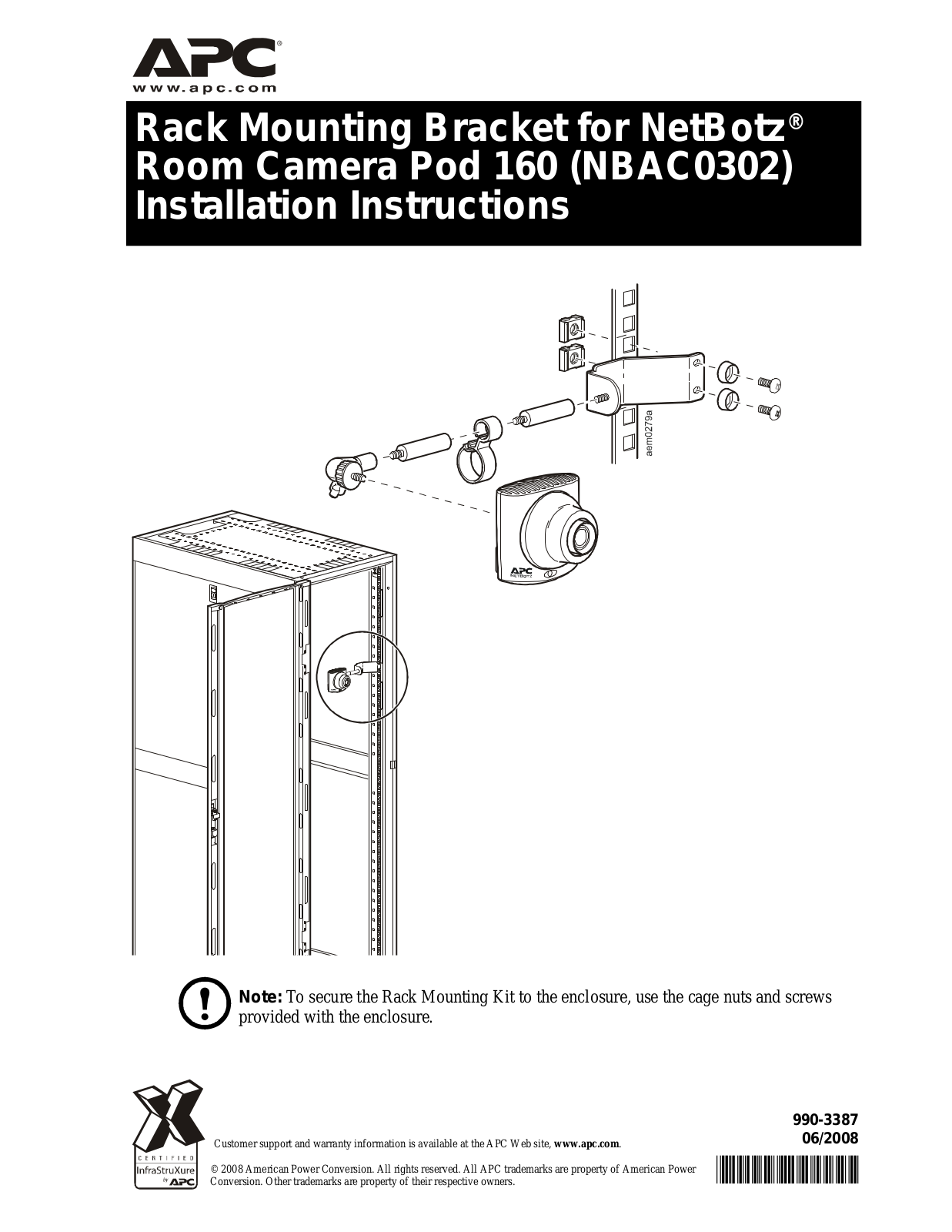 Netbotz NBAC0302 Quick Start Guide