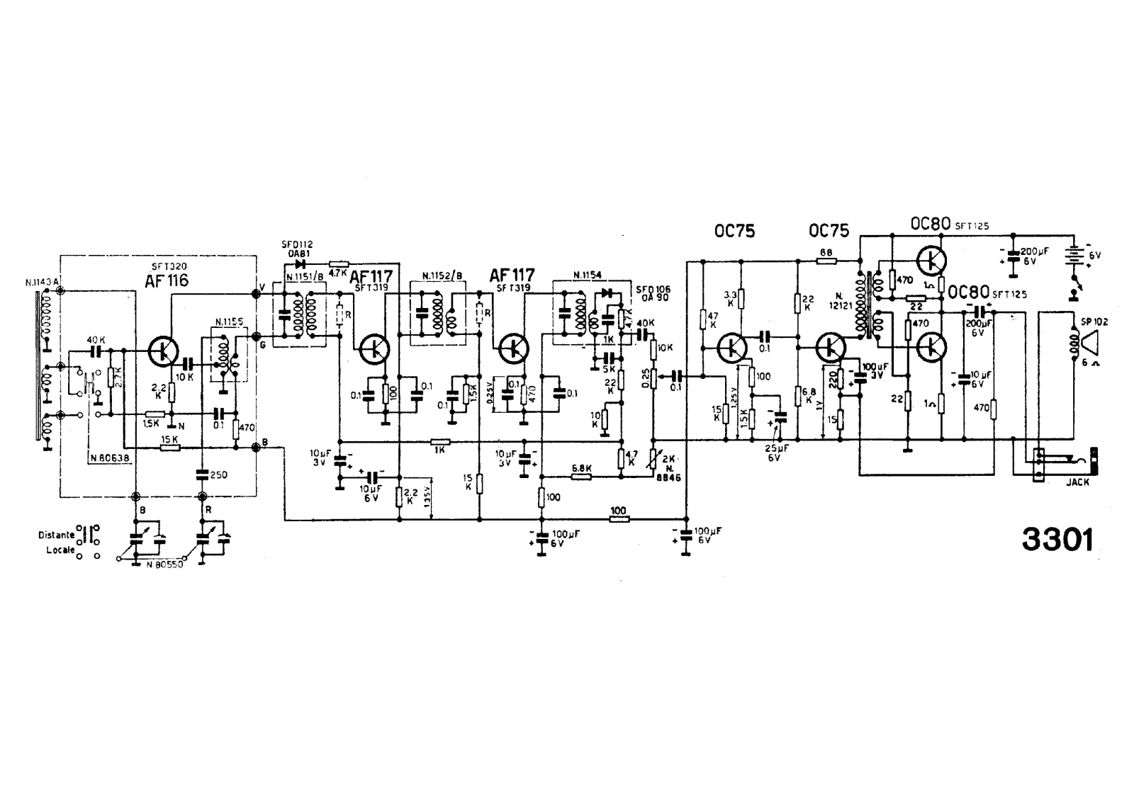 Geloso g3301 schematic