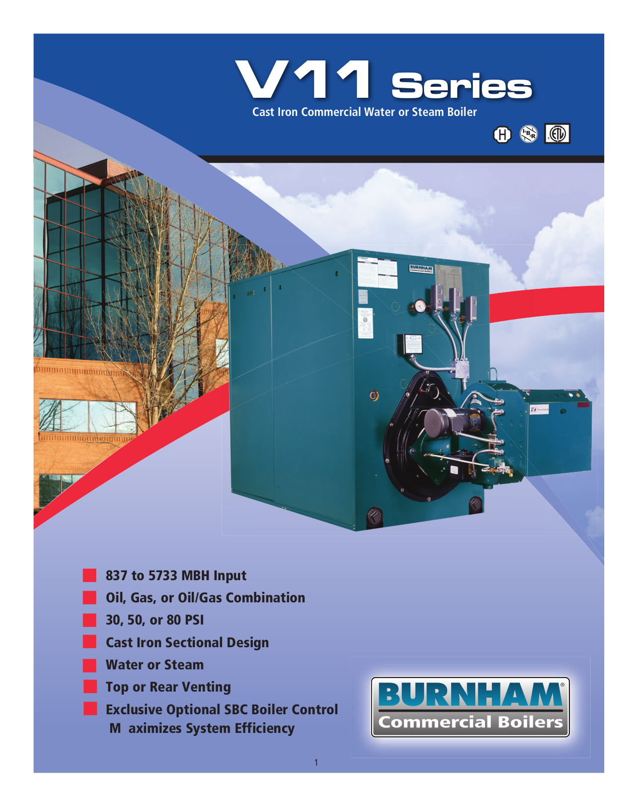 Burnham V11 Brochure