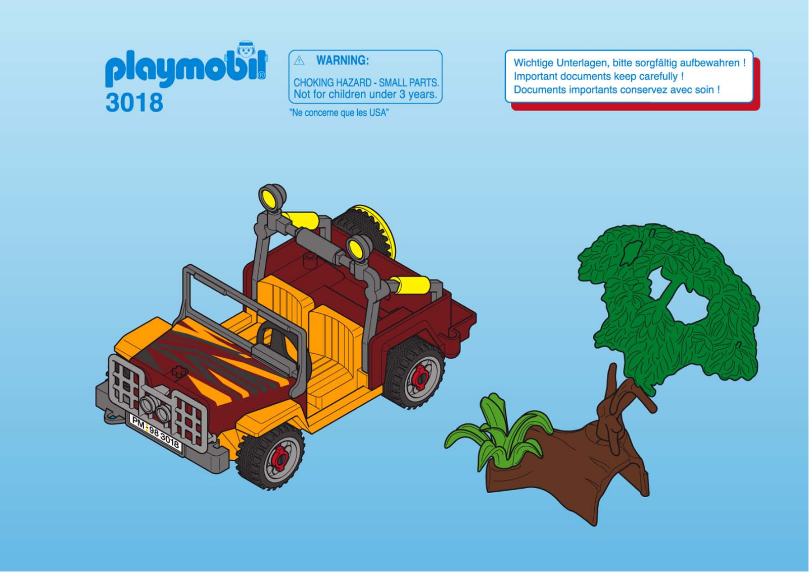 Playmobil 3018 Instructions