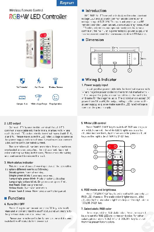 Rayrun Technology RM12 User Manual