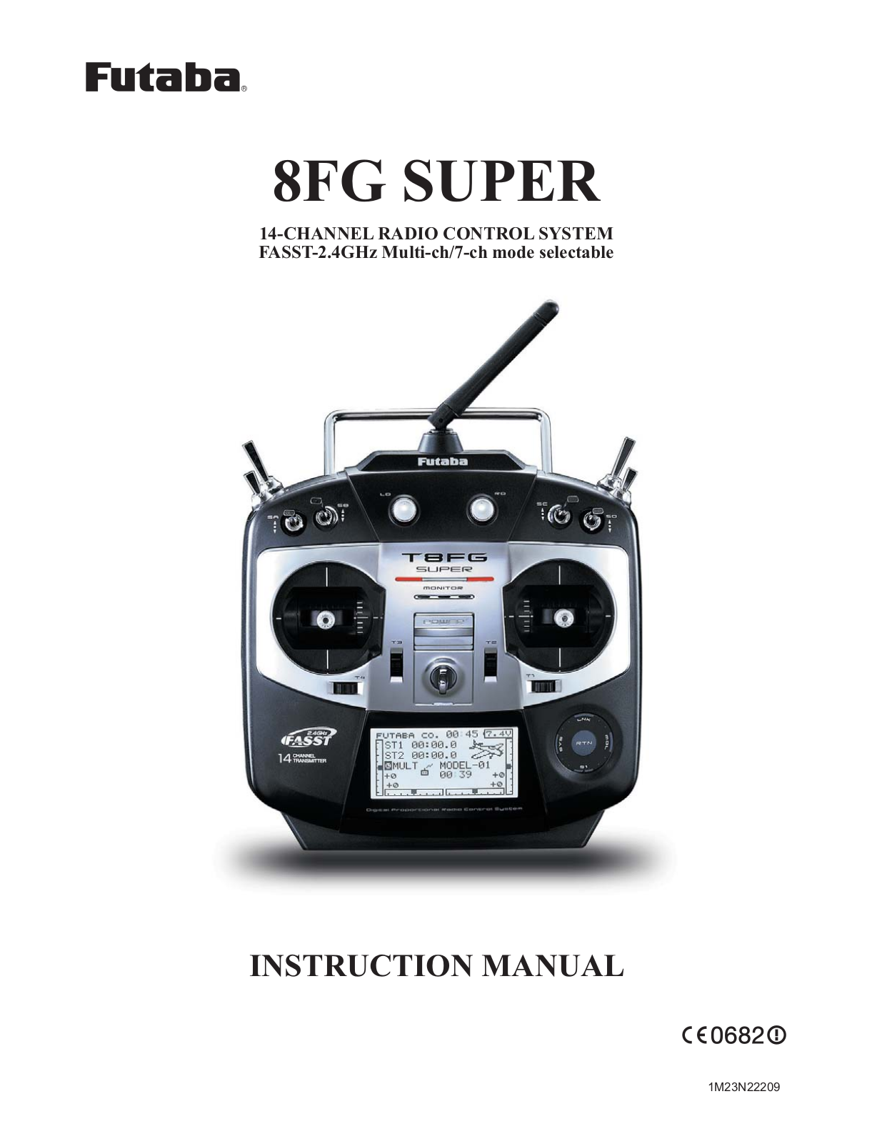 Futaba 8FG SUPER INSTRUCTION MANUAL