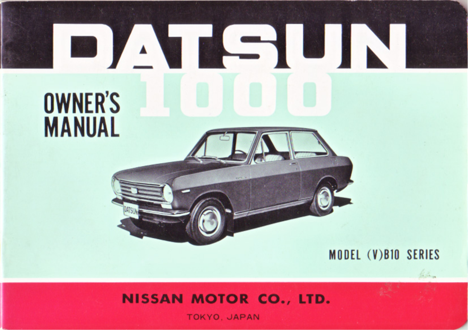 Nissan Sunny 1969 User Manual