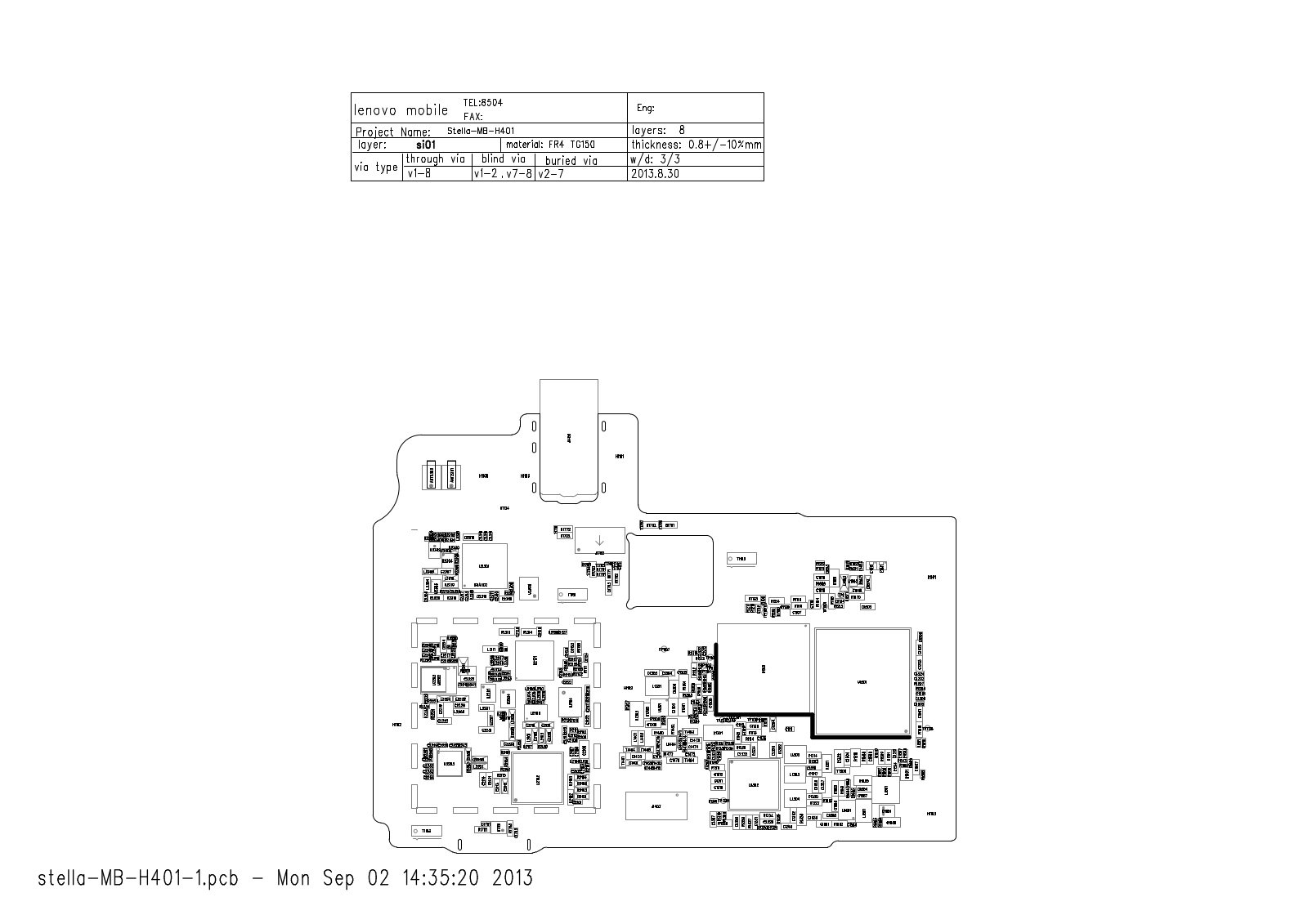 Lenovo S930 schematic diagram and service manual