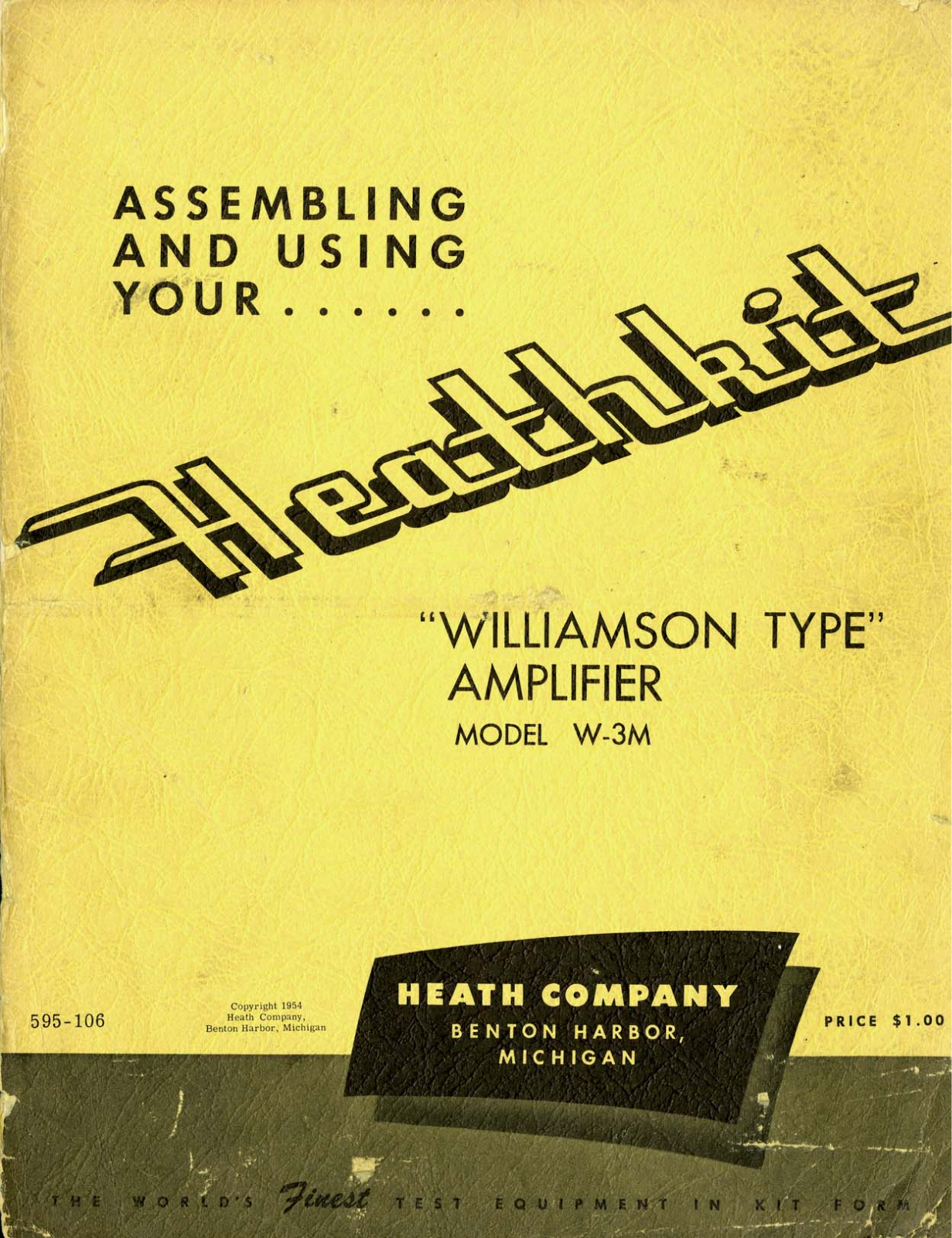 Heathkit w3m schematic