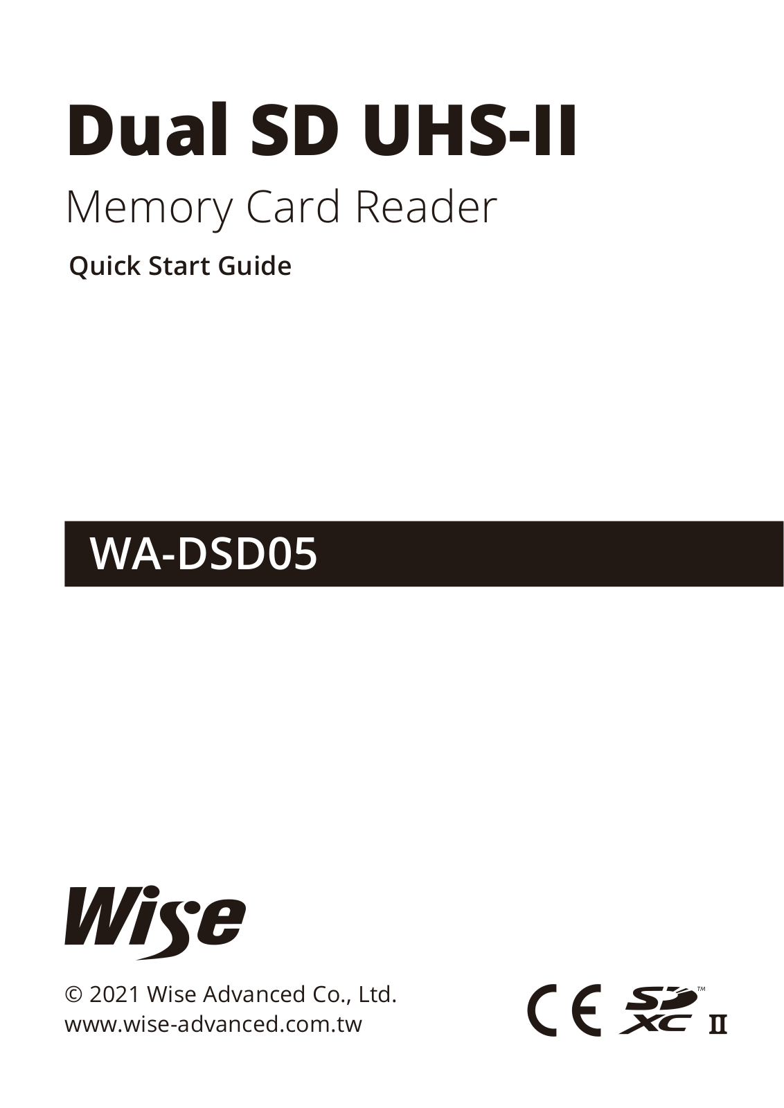 Wise WA-DSD05 Quick Start Guide - ManualMachine.com