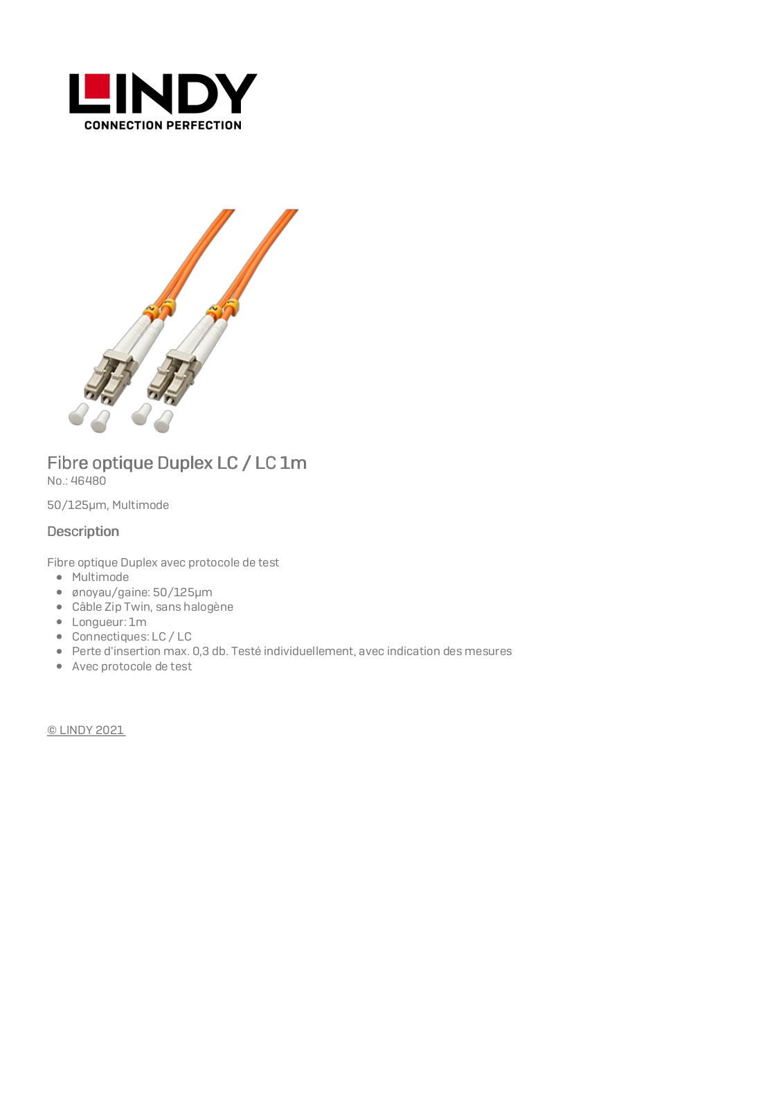 LINDY 46480 Datasheet - ManualMachine.com