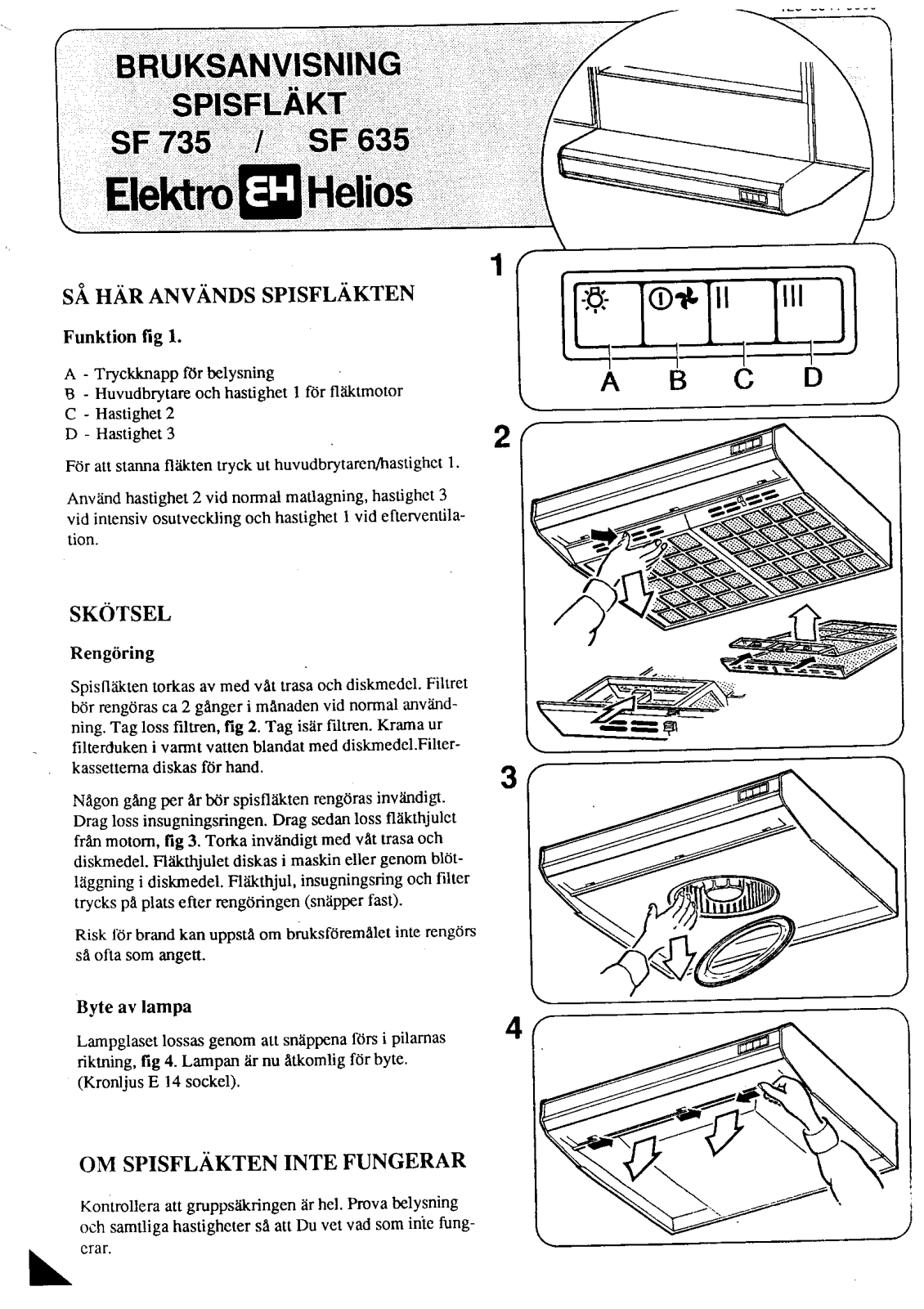 Husqvarna SF735 User Manual