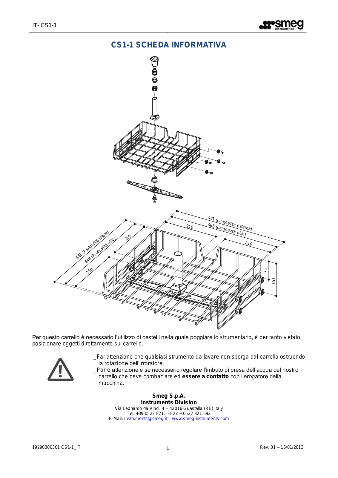 Smeg CS1-1 Schematics - ManualMachine.com