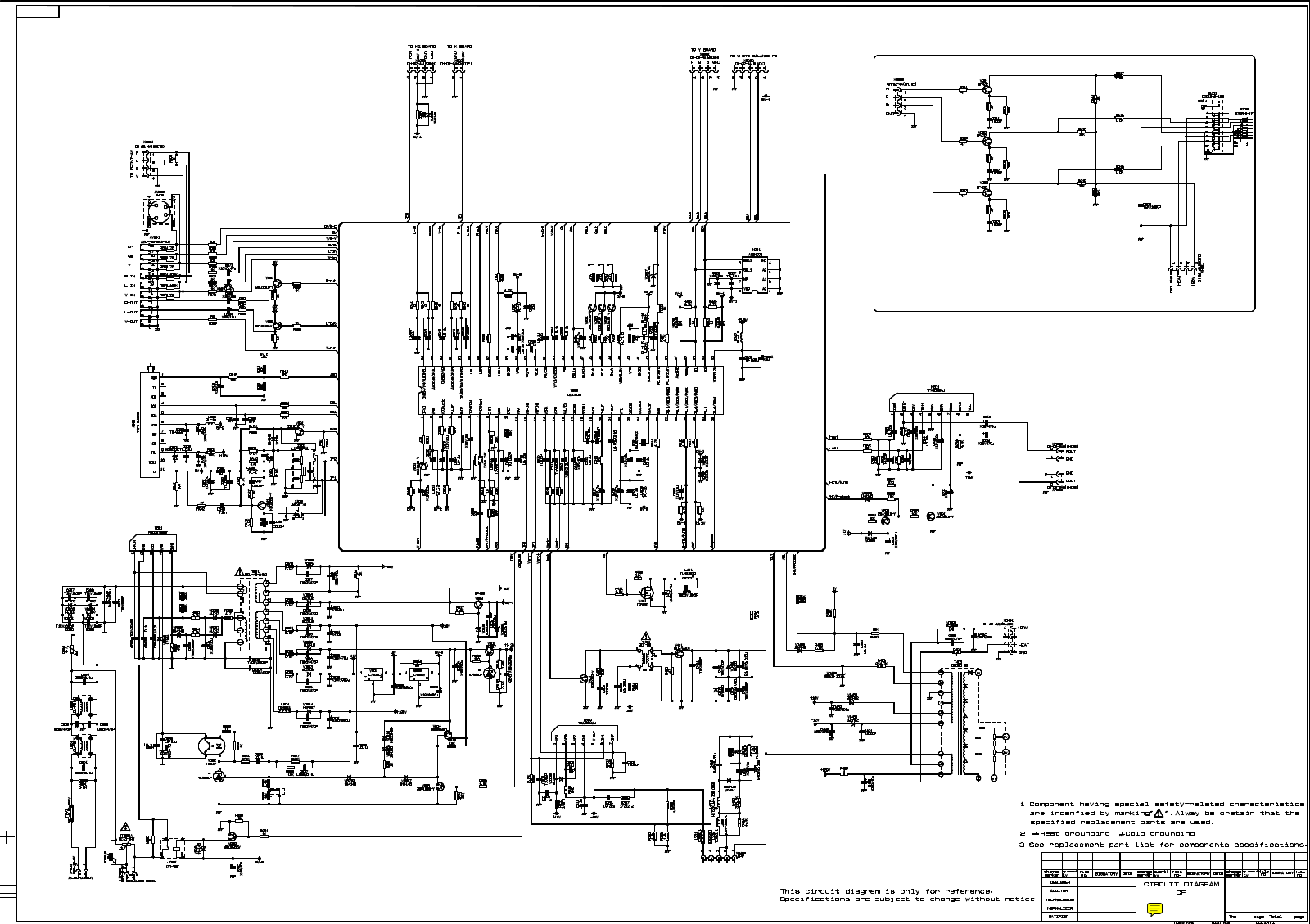 Erisson 21SF40 Schematics