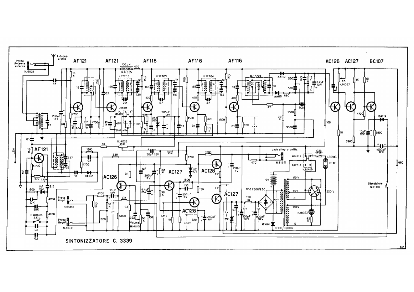 Geloso g3339 schematic - ManualMachine.com