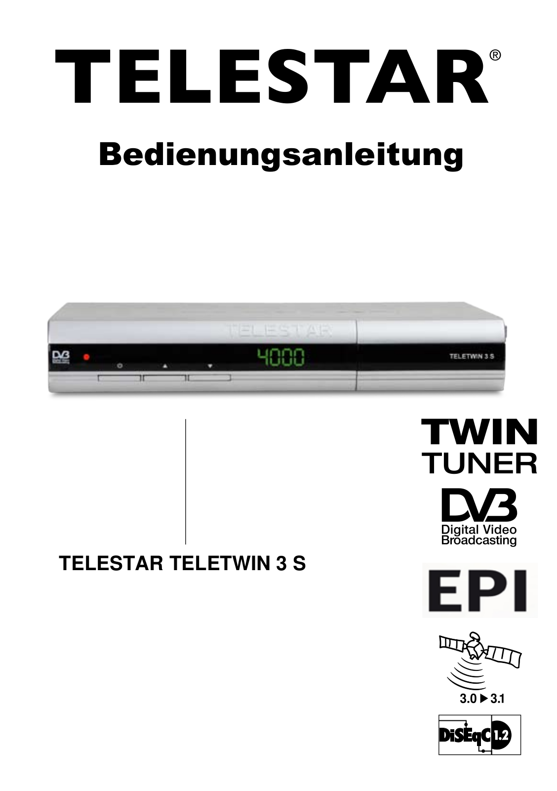 Telestar TeleTwin 3S User guide