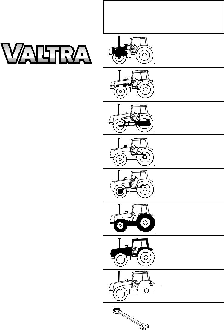 Valtra 6000, 6100, 6200, 6250, 6300 Service Manual