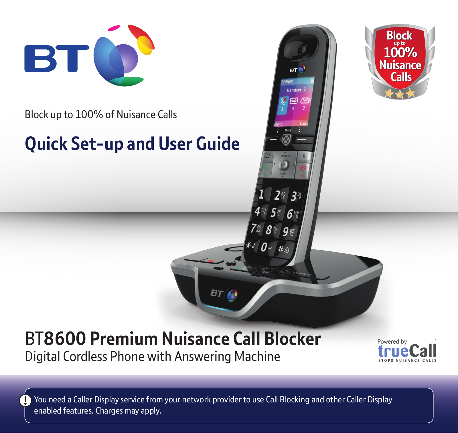 Bt BT8600 User Manual