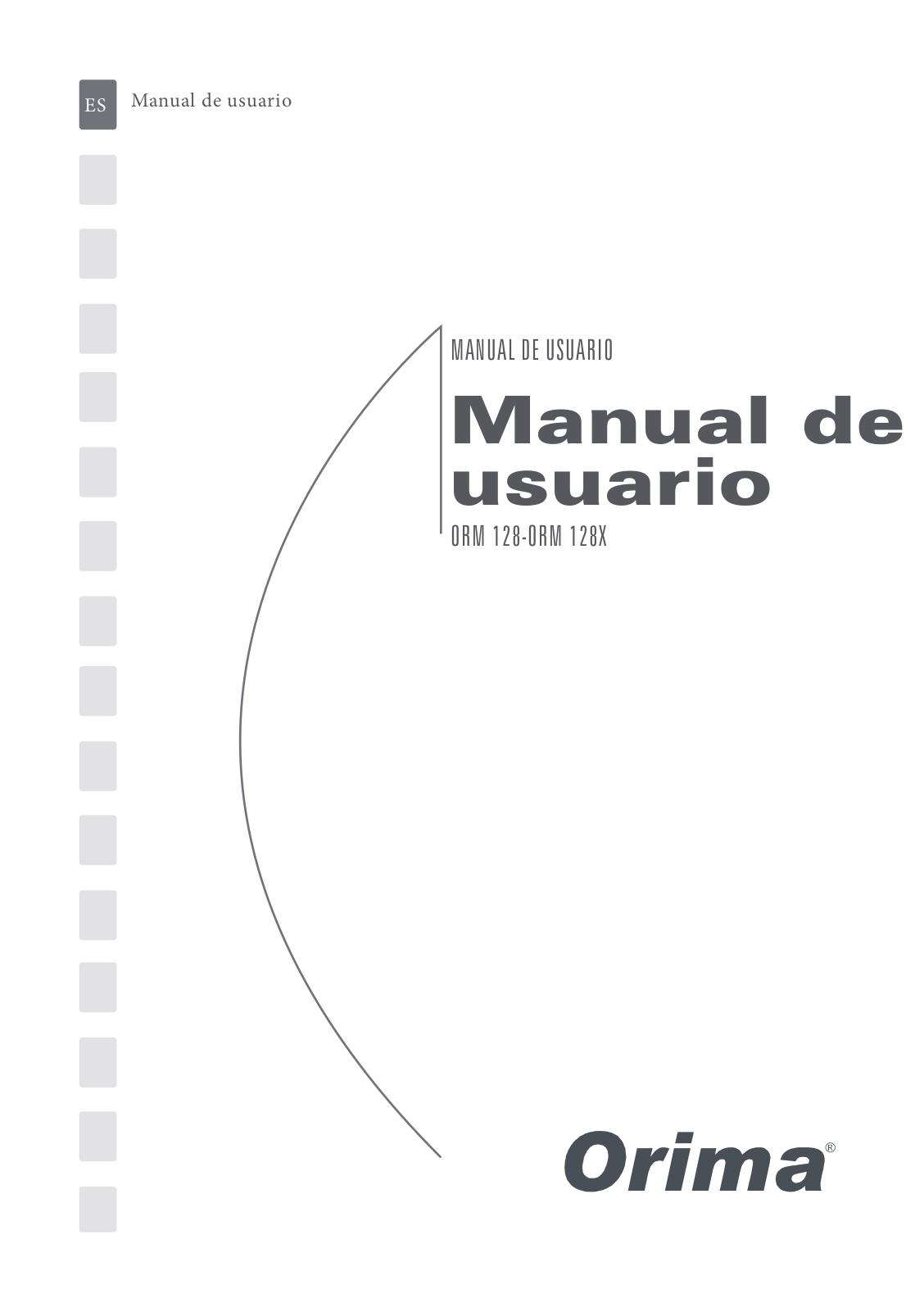 Orima ORM 128X User Manual - ManualMachine.com