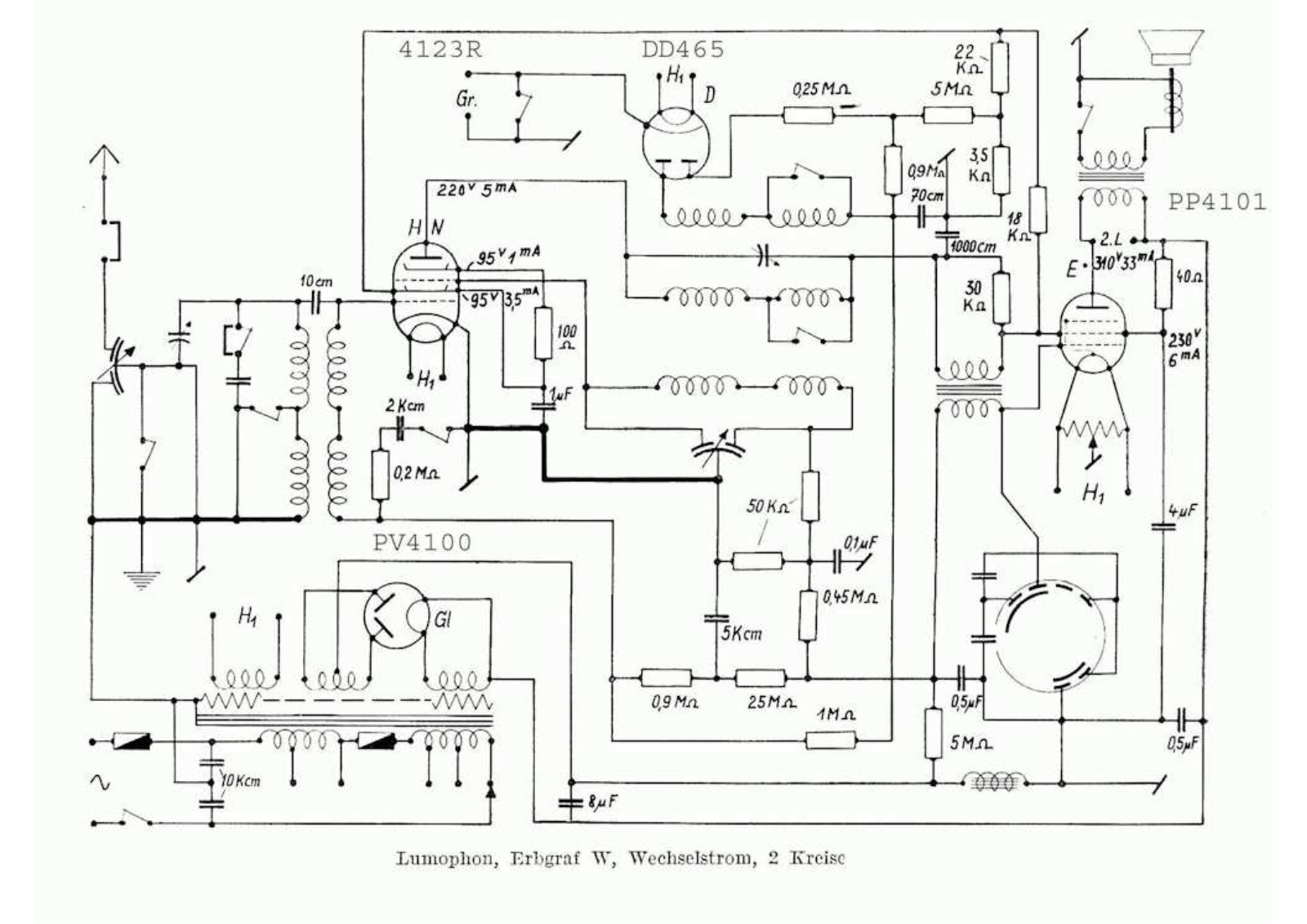 Lumophon erbgraf w schematic - ManualMachine.com