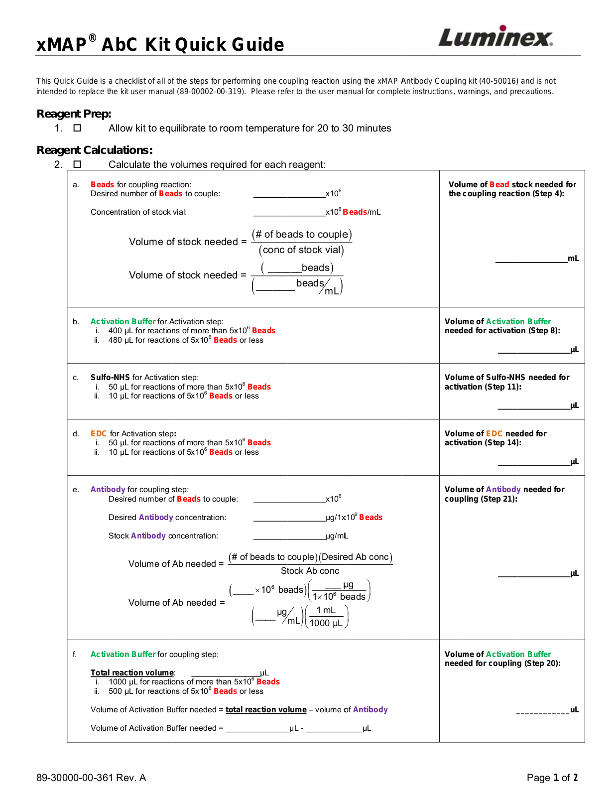 Luminex xMAP AbC User Manual