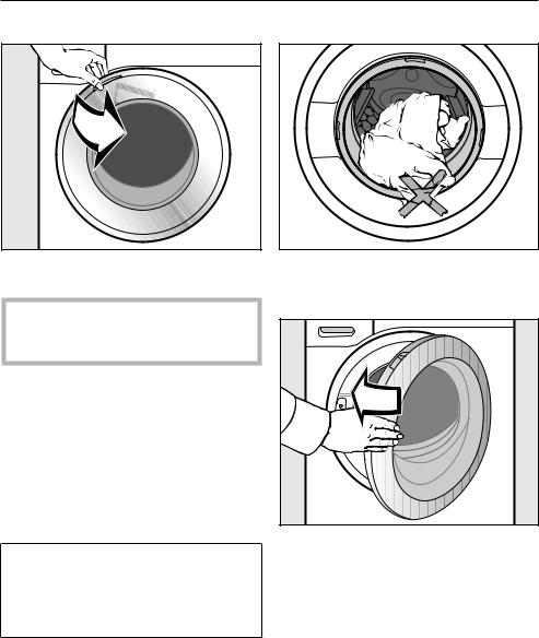 Miele WSF 363 Instructions Manual