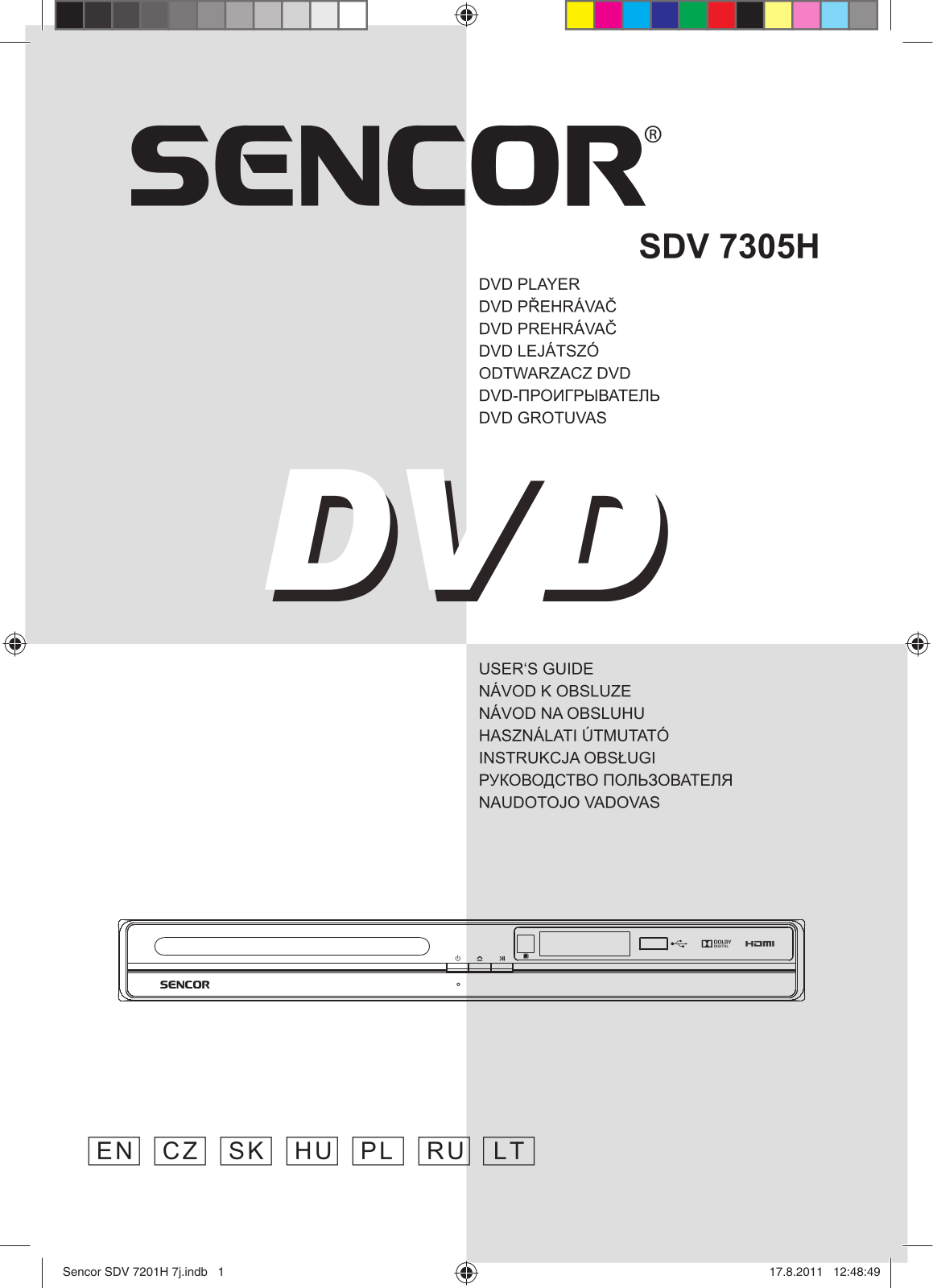 Sencor SDV 7305H User Manual - ManualMachine.com