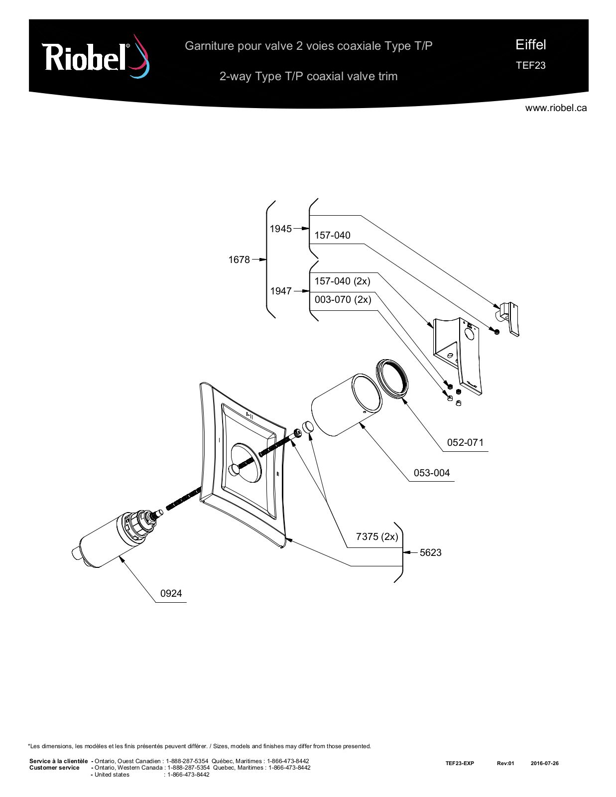 Riobel ROBL1841 Specifications - ManualMachine.com