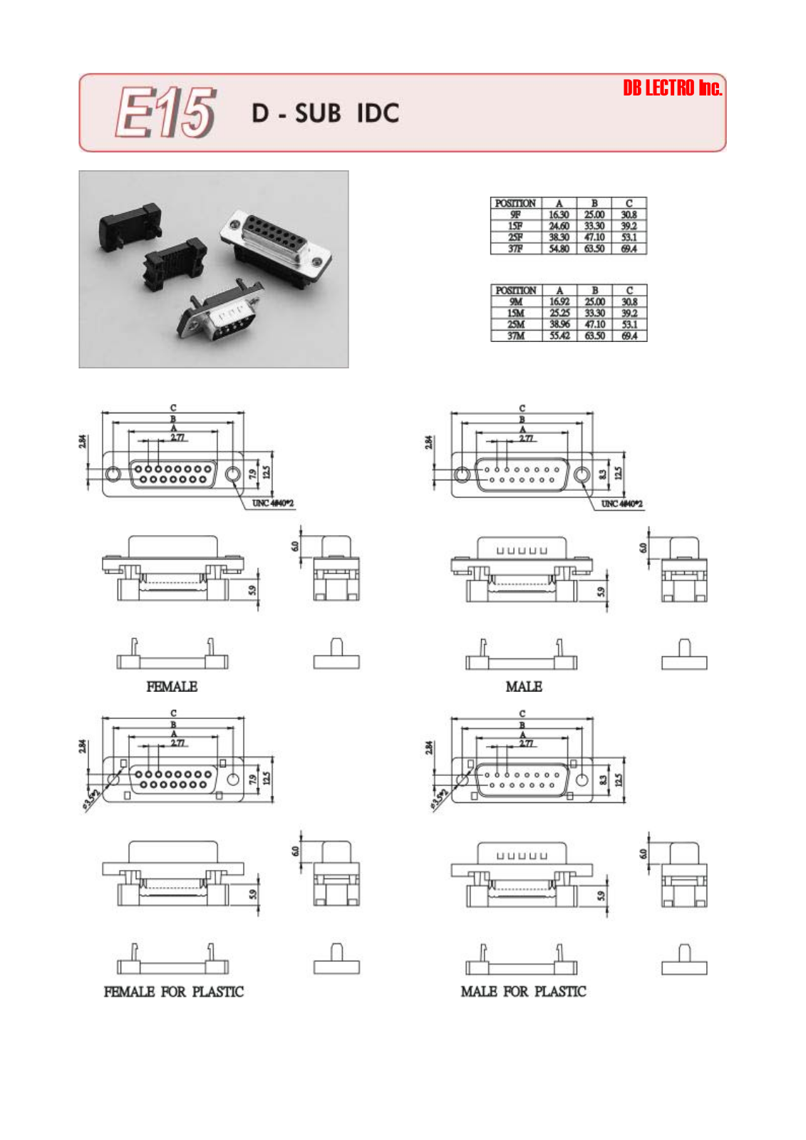 DB LECTRO E15 User Manual