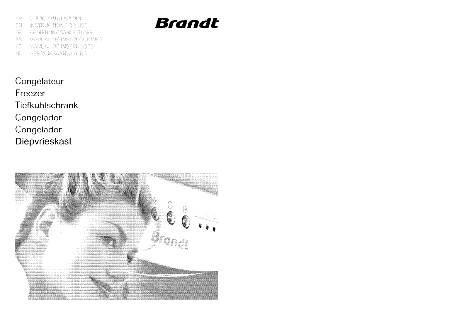 BRANDT FA1102 User Manual