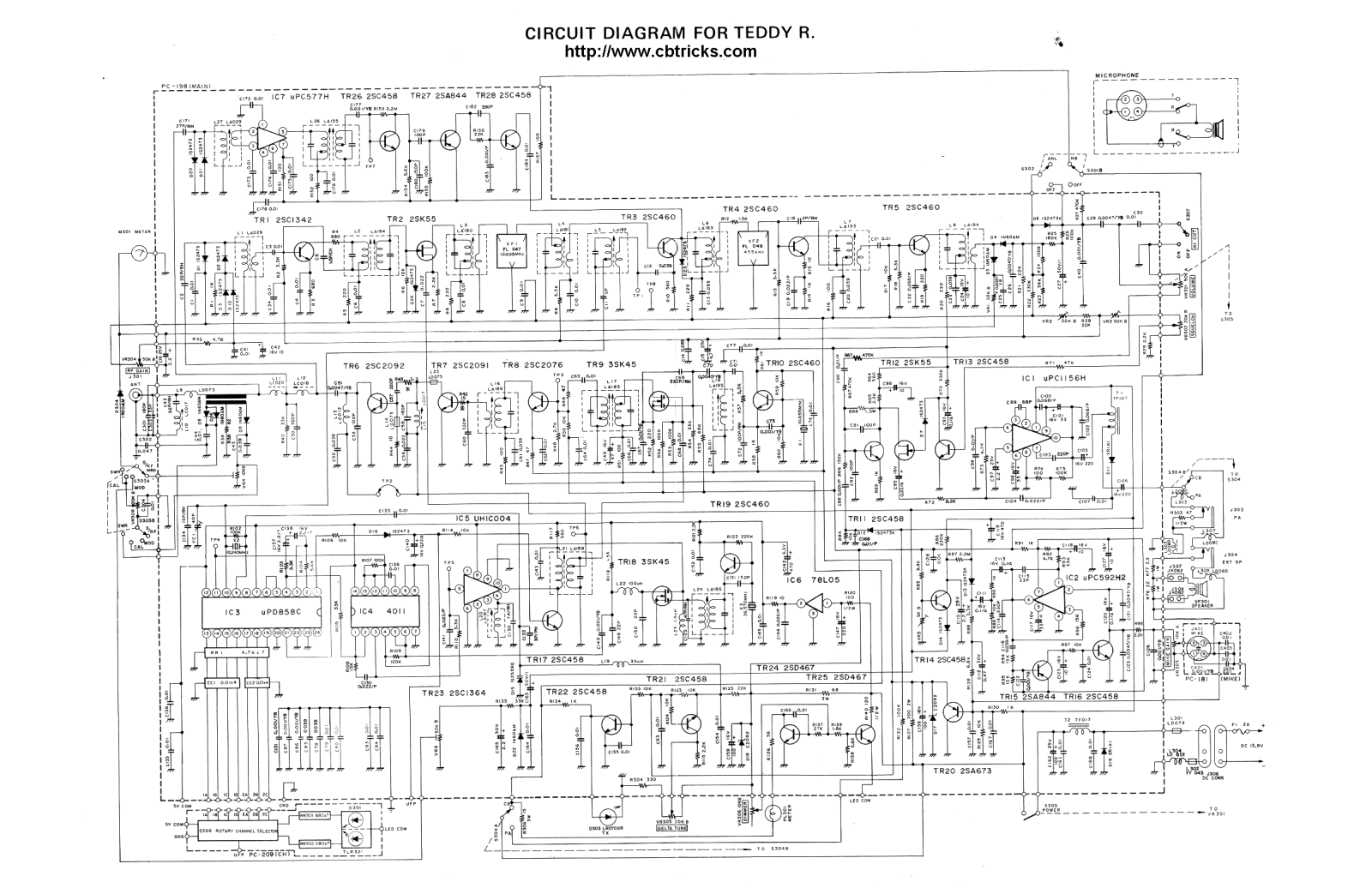 President Teddy R Schematic