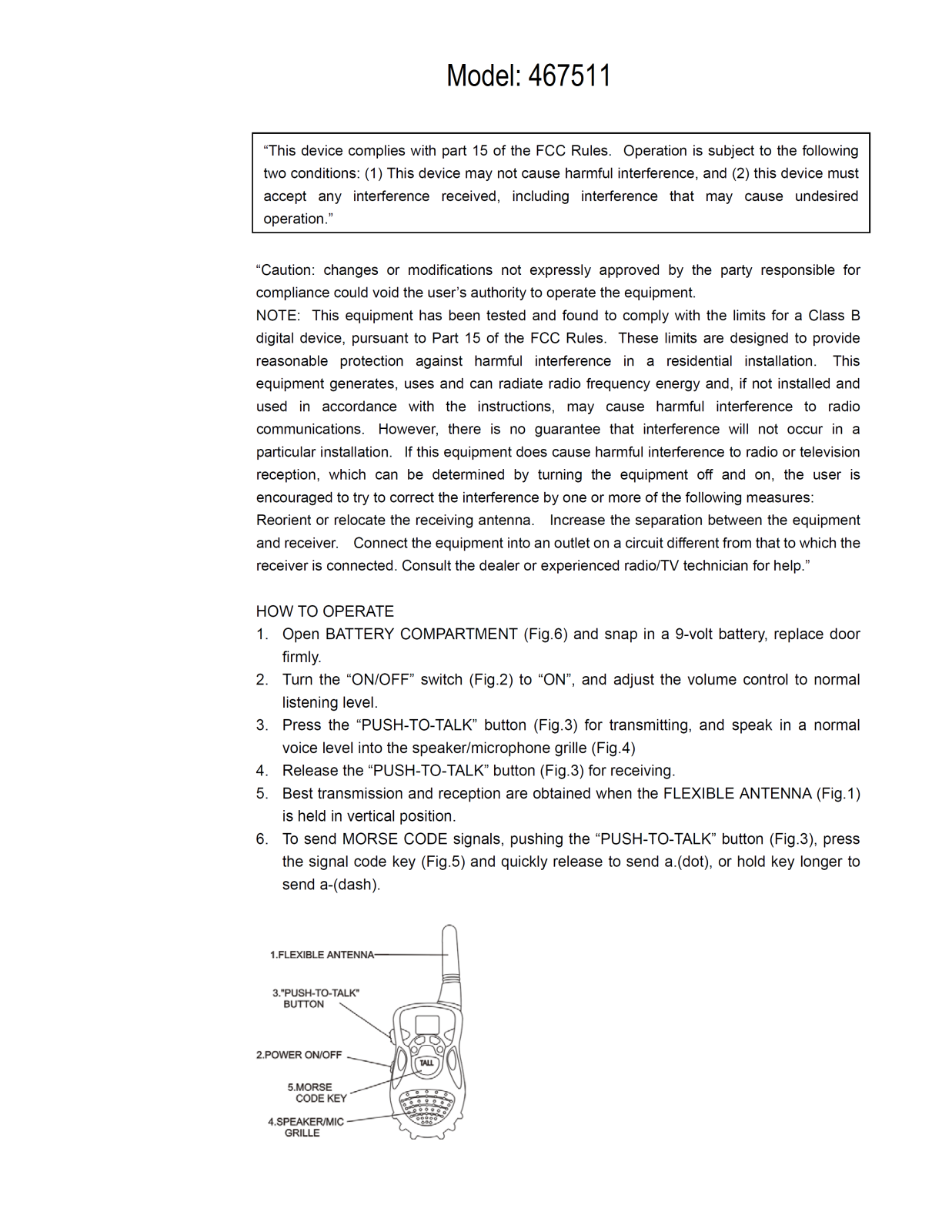 Premium 467511 User Manual - ManualMachine.com