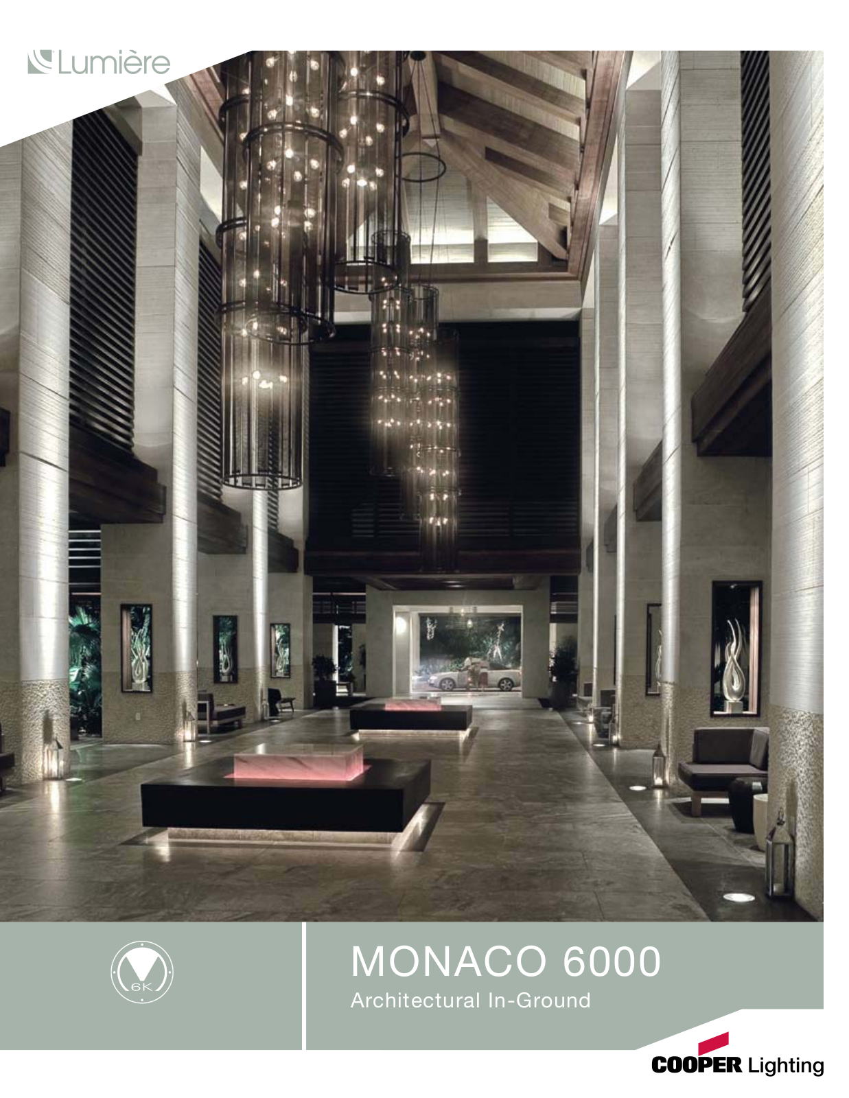 Cooper Lighting Monaco 6000 User Manual