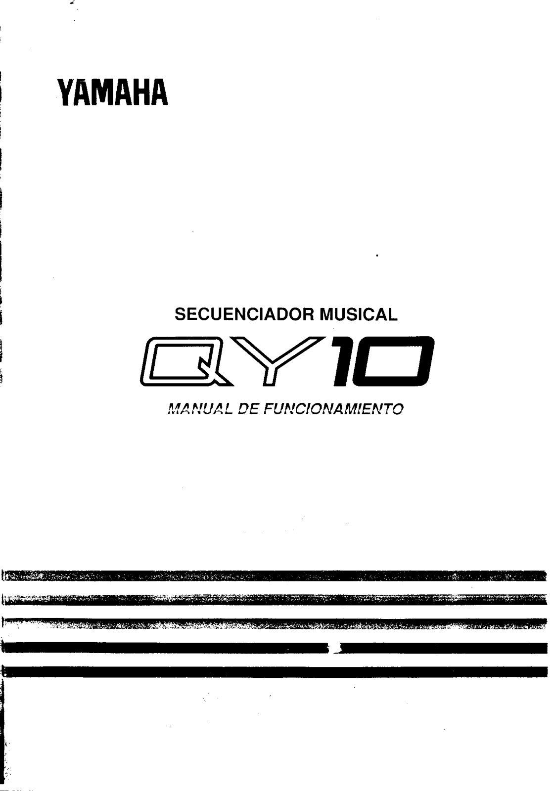 Yamaha QY10 User Manual