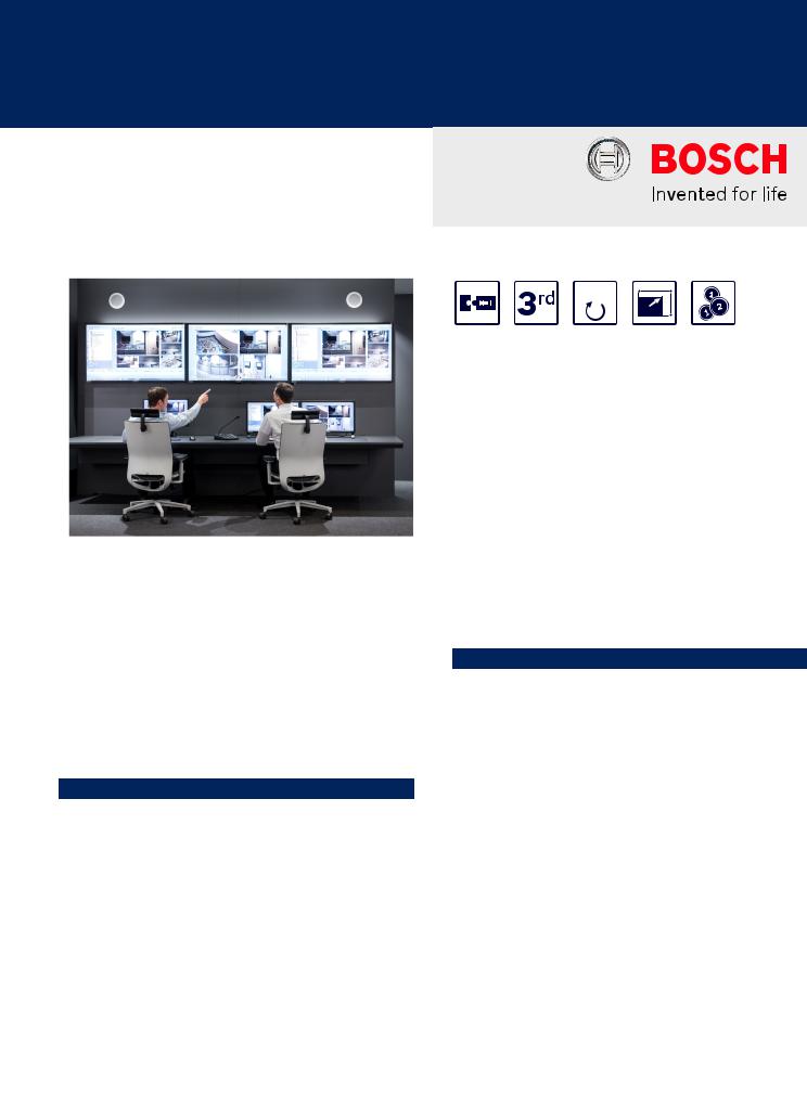 Bosch MBV-MPLU, MBV-MKBDPLU-3YR, MBV-MDVRPLU-3YR, MBV-XWSTPLU-90, MBV-XMVSPLU-90 Specsheet