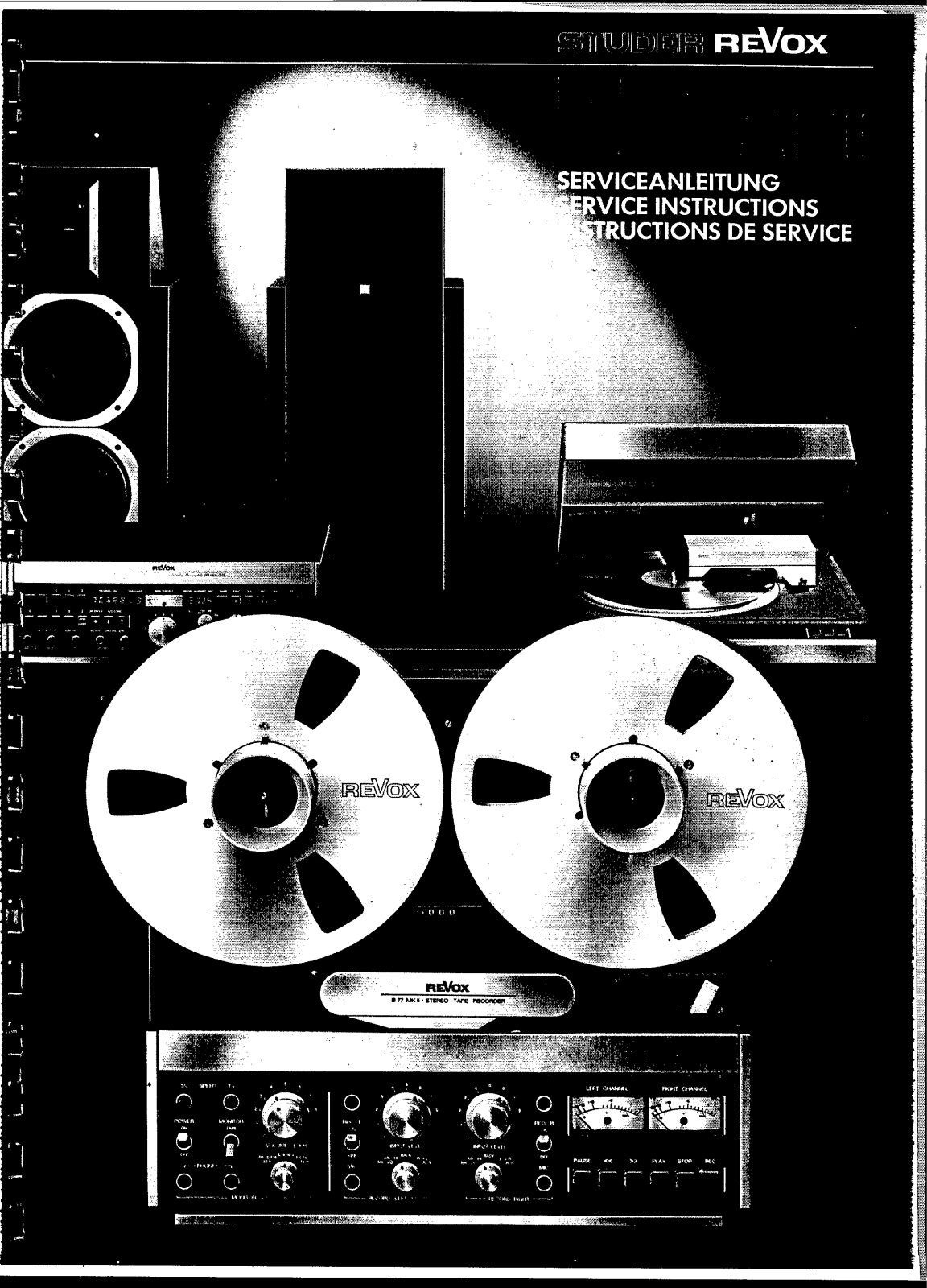 Revox B-77 Service manual