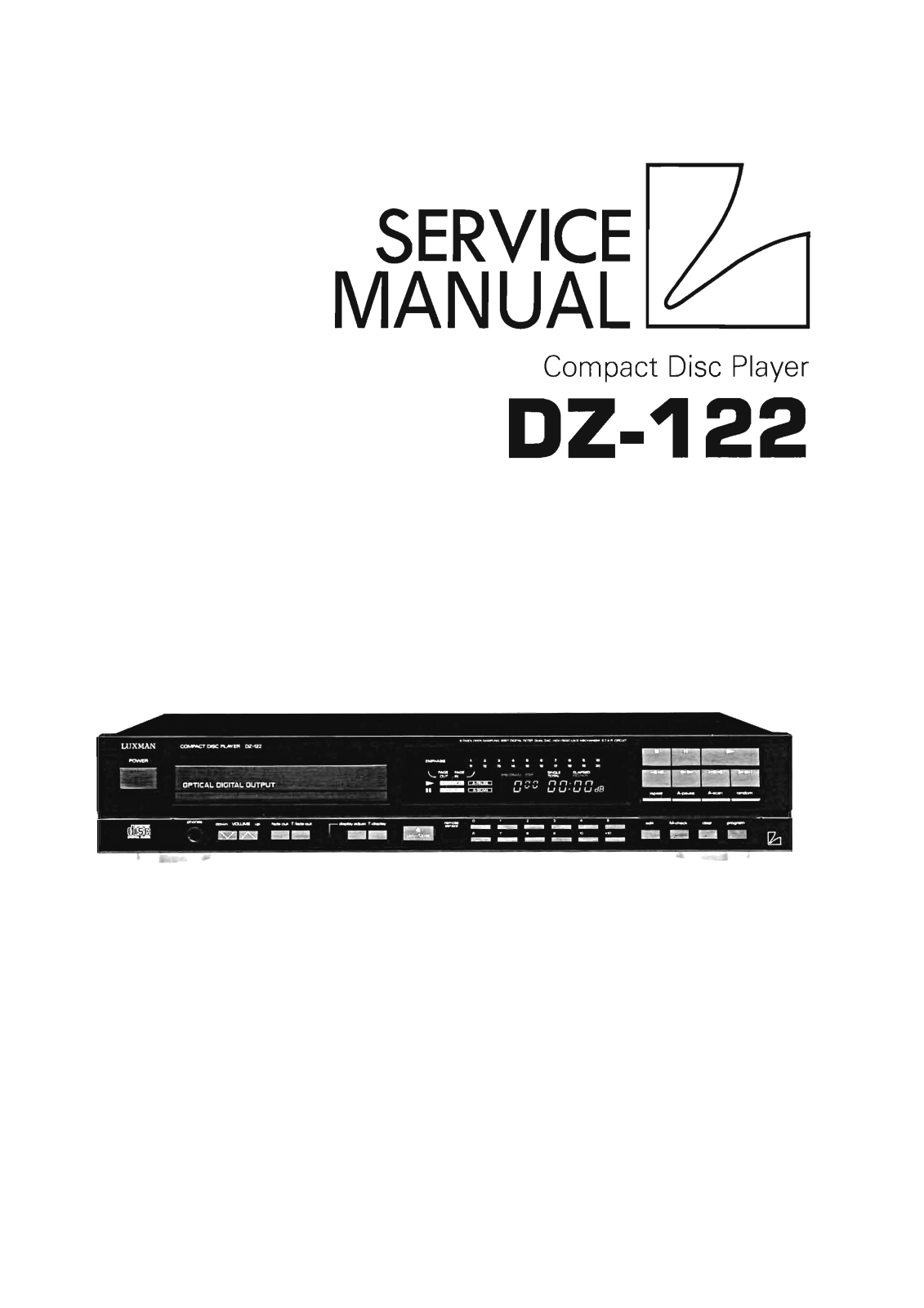 Luxman DZ-122 Service Manual