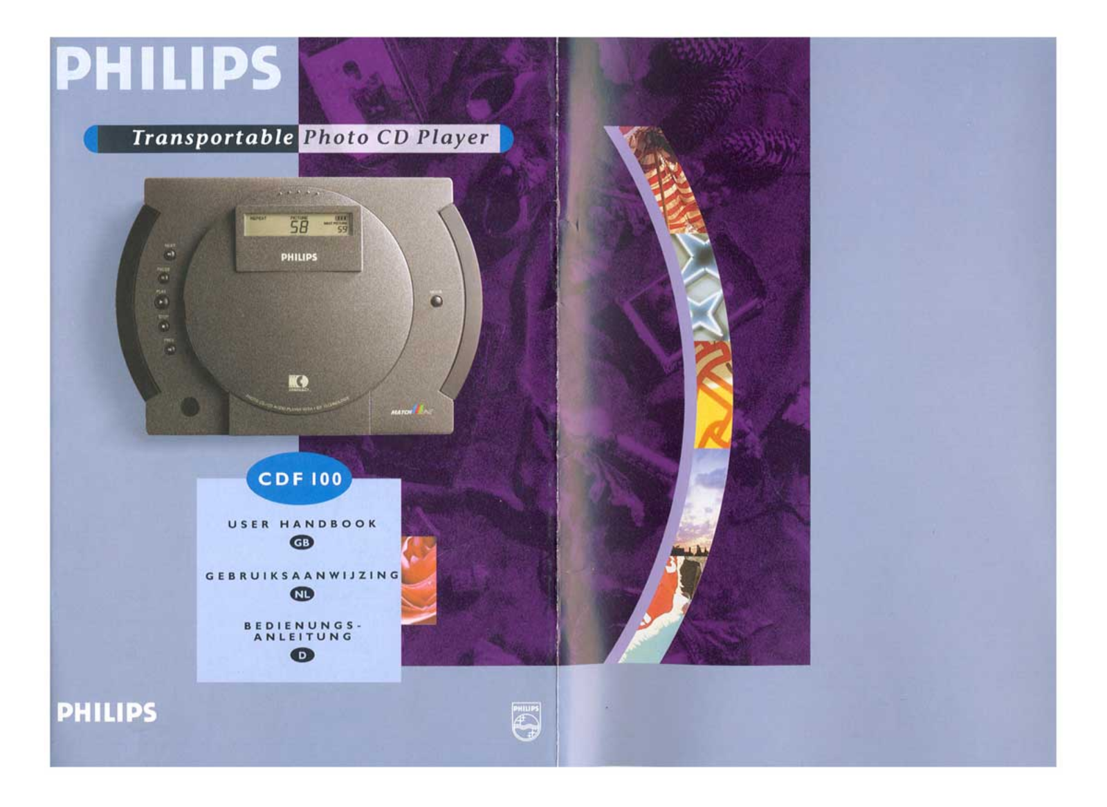 Philips CDF-100 Owners Manual