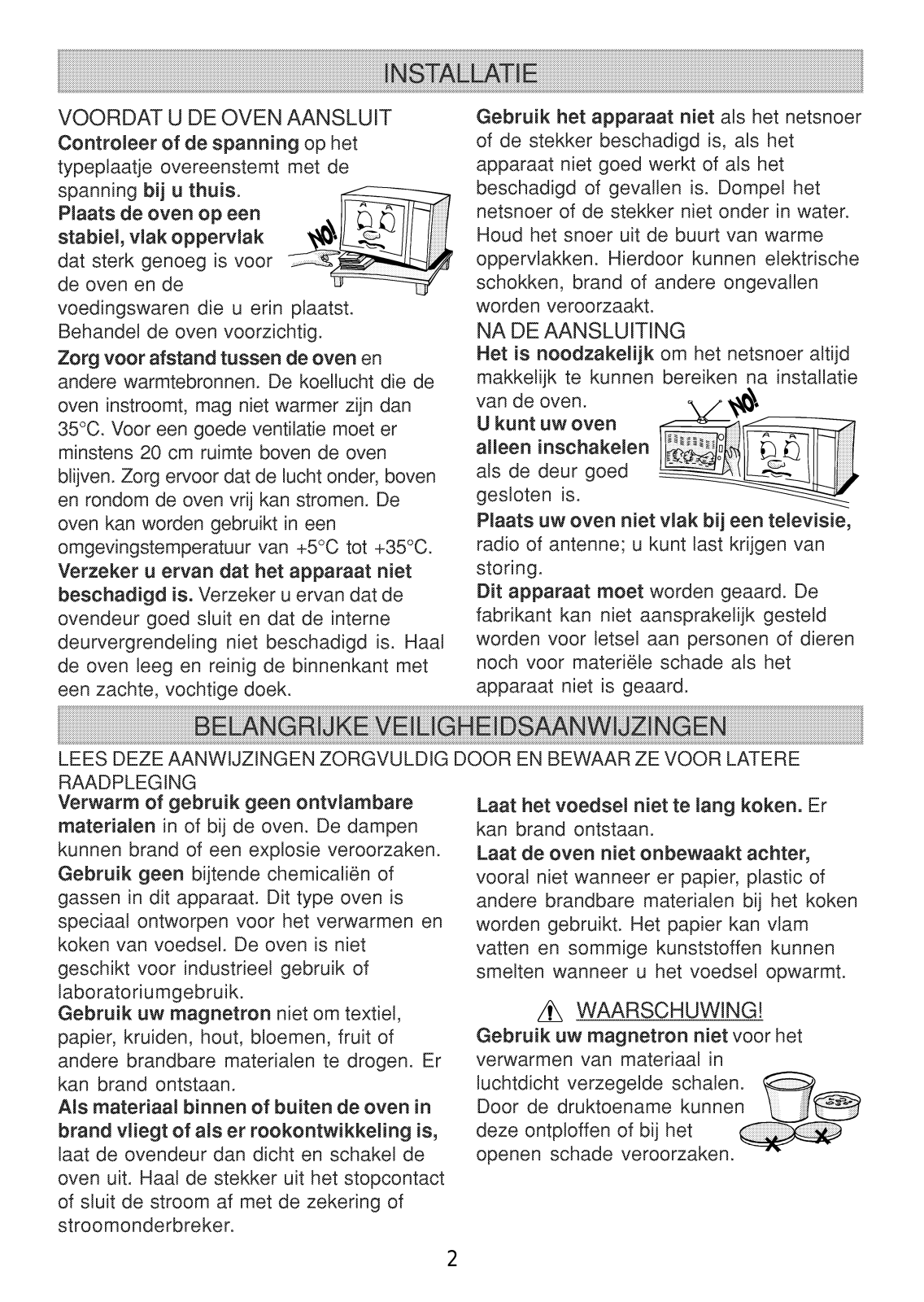 Whirlpool AT 317/ALU, AT 317/WH User Manual