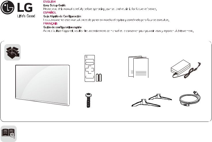 LG 32LH550B QUICK SETUP GUIDE