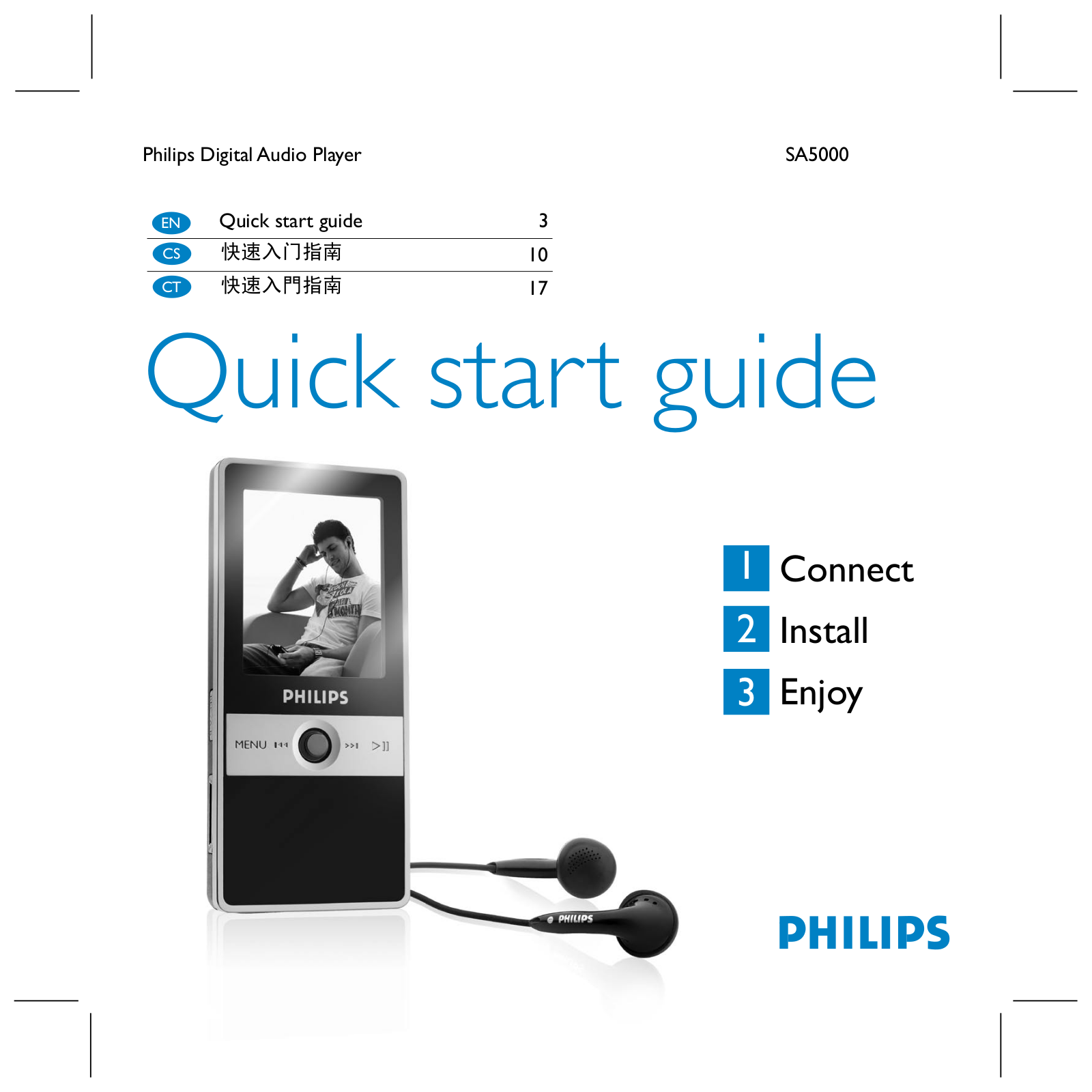 Philips SA5000 User Manual