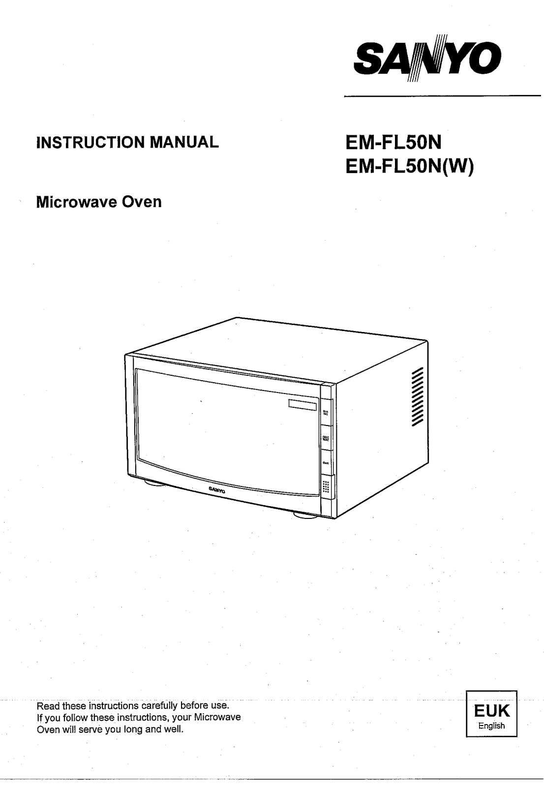 Sanyo EMFL50NW User Manual