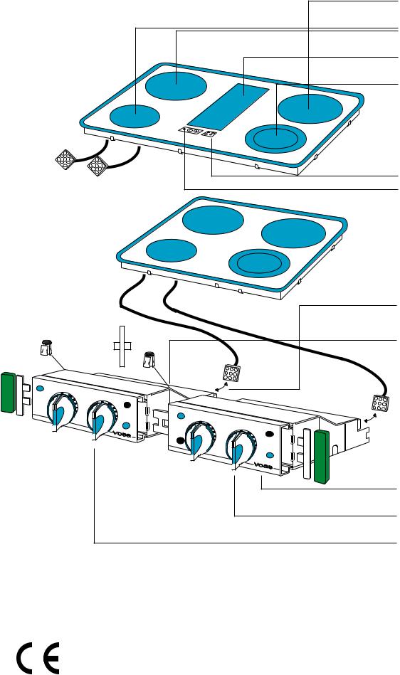 Voss DEK503-9, DEK402-9, DEK403-9, DEK501-9 User Manual