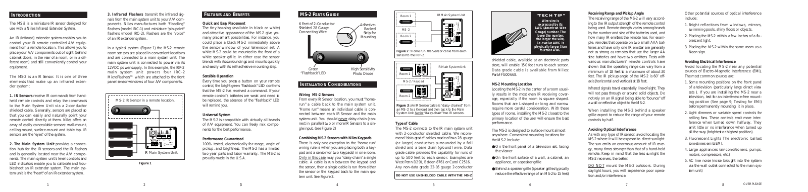 Niles Audio MS-2 Owner's Manual