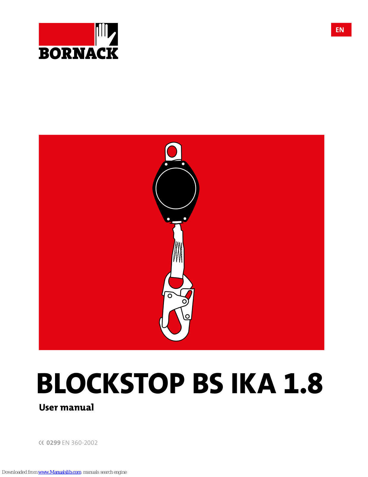 Bornack BLOCKSTOP BS IKA 1.8 User Manual - ManualMachine.com