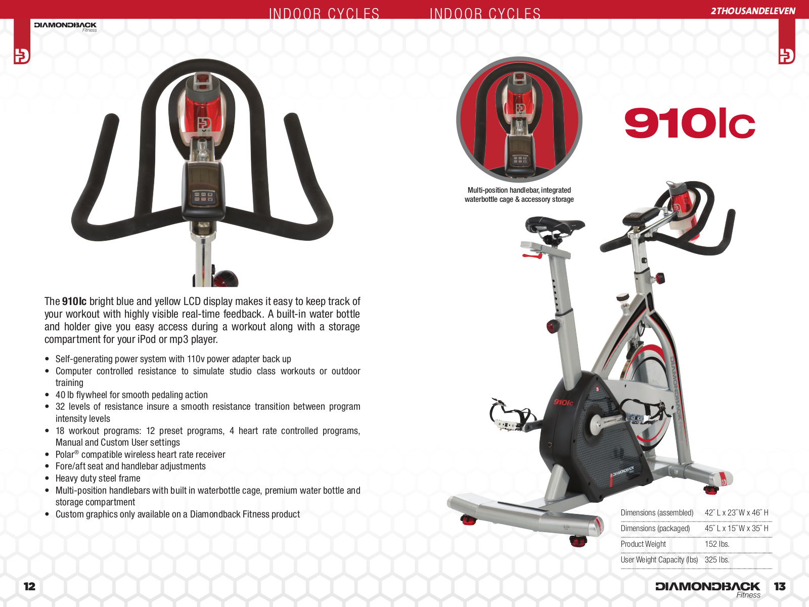 Diamondback 910IC User Manual