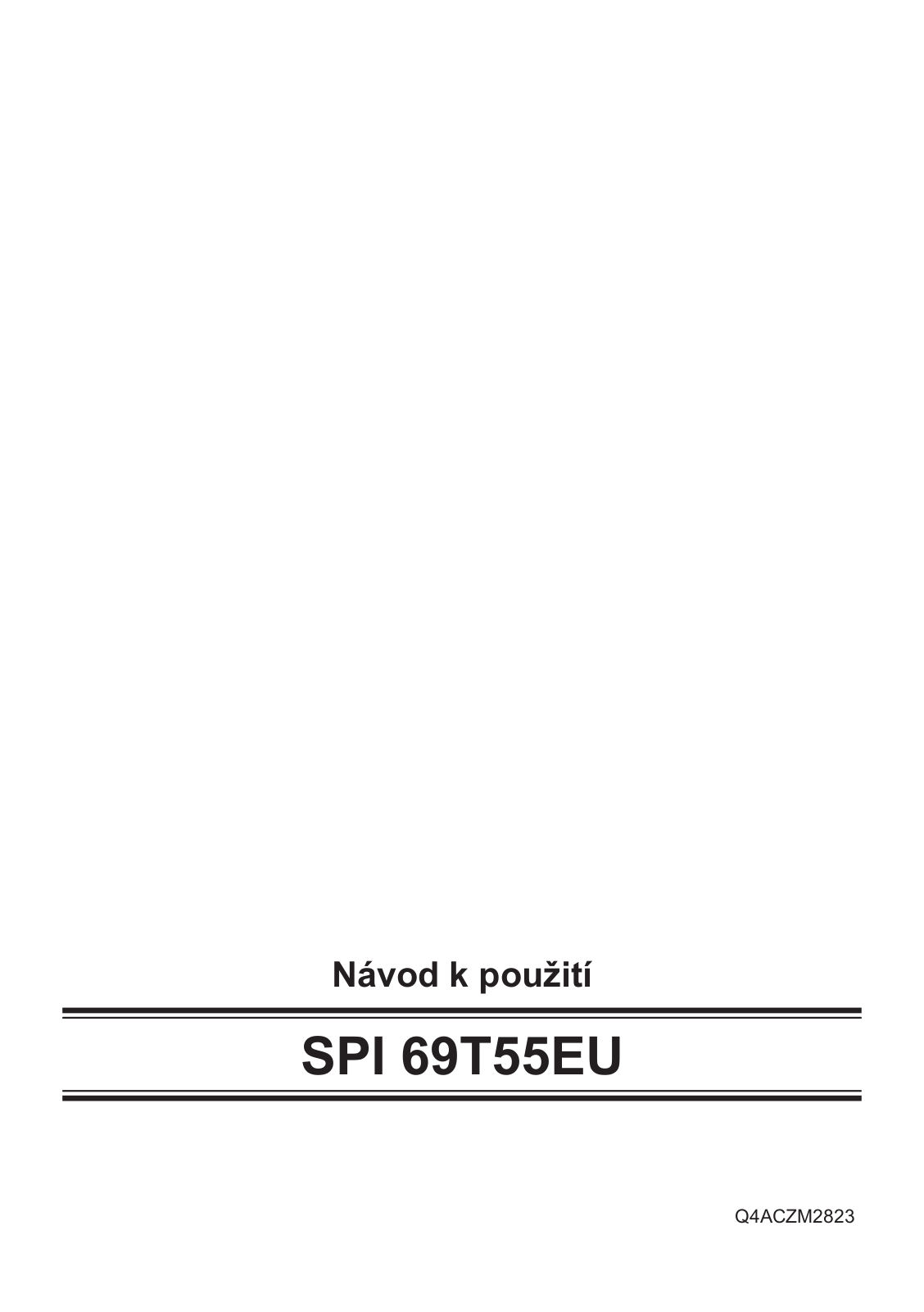 Bosch SPI69T55EU User Manual