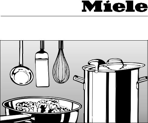 Miele KM 425, KM 428 User Manual