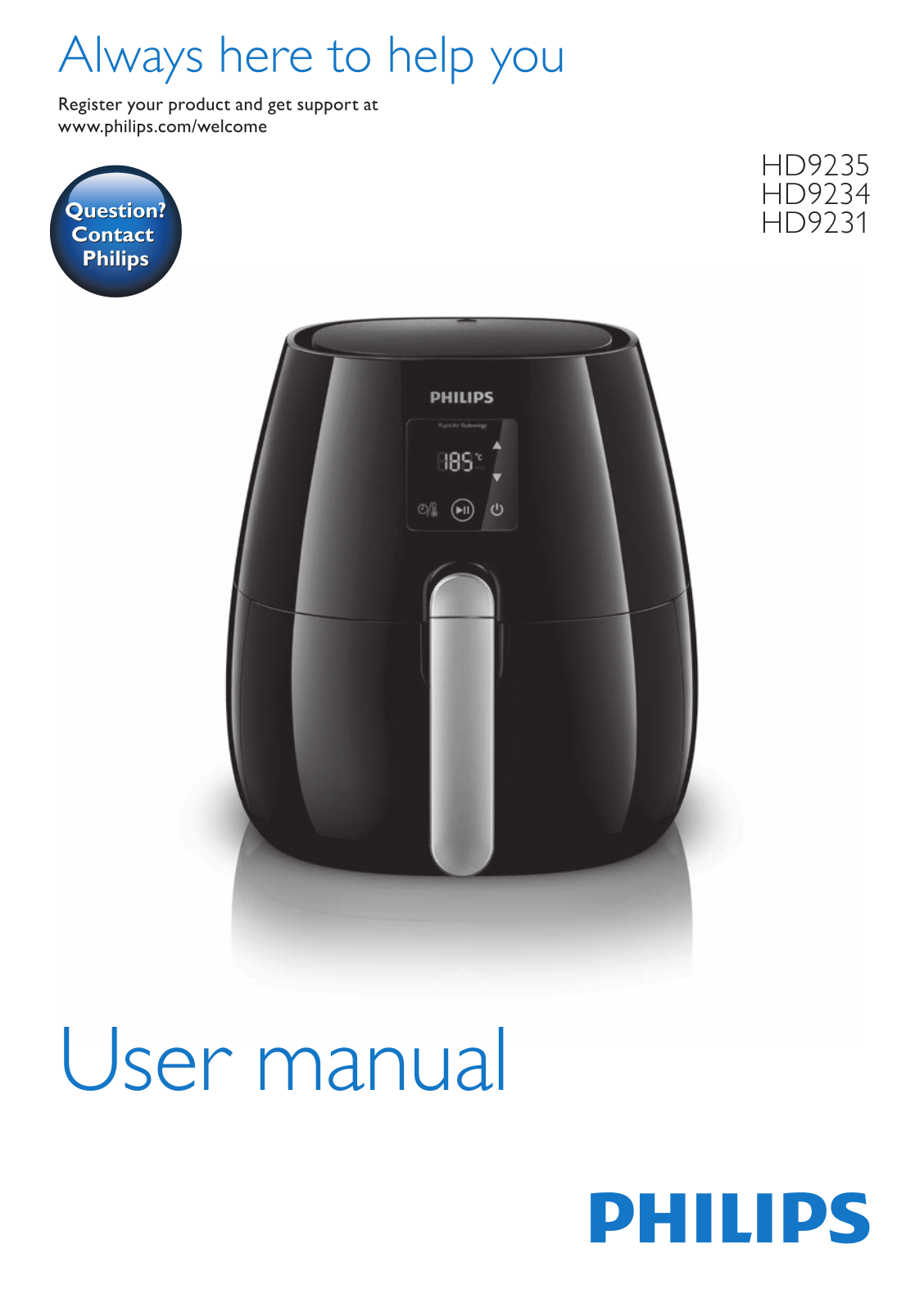 Philips HD9235 User Manual